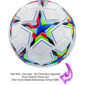 Resim Alastor Ala Store Şampiyonlar Ligi Futbol Topu Halı Çim Saha Profesyonel Futbol Topu Dikişli 5 Numara 