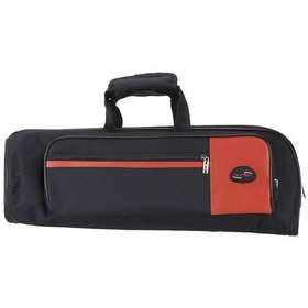 Resim Samdoo Siyah Trompet Çantası - 600d Oxford, 15mm Yumuşak Yastık, Su Geçirmez, Aksesuar Cepi Ve Ayarlanabilir Askı Çok Renkli 