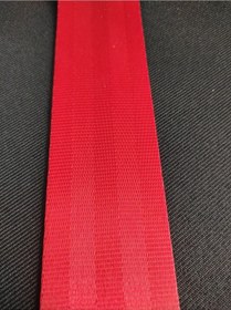 Resim Renkli Emniyet Kemeri Kolonlu 12 Metre 4 Kemer İçin Kan Kırmızı 