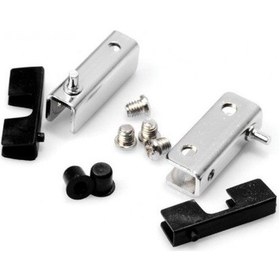 Resim Gürçayhırdavat U Tipi Pimli Cam Menteşesi Krom 1Tk. 