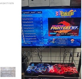 Resim 3D RETRO ARCADE ATARİ SON ÇIKAN SERİ GARANTİLİ 