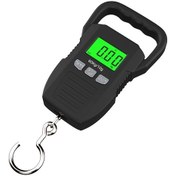 Resim Tenfowee 60kg Yüksek Hassasiyetli Taşınabilir Elektronik Kanca Terazi - Lcd Ekranlı, Usb Şarjlı, 5 Birim Dönüştürücü, 1.5m Metre Çubuklu Ölçüm Aracı 