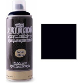 Resim Artdeco Sprey Boya Siyah 790 400 Ml 