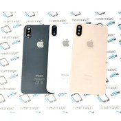 Resim İphone Xs Arka Pil Kapak Kamera Lensli (Orijinal Yazılı Cam) (136008491) 
