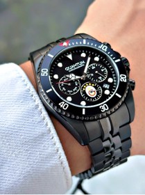 Resim Quantum Fonksiyonları Aktif Çelik Kordon Çelik Kasa Orijinal Lisanslı Galatasaray Taraftar Erkek Kol Saati 