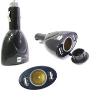 Resim Goldsmart Araç Çakmak Fişi Çift USB 5V 1A Goldsmart AC-134 