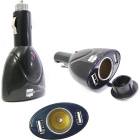 Resim Goldsmart Araç Çakmak Fişi Çift USB 5V 1A Goldsmart AC-134 