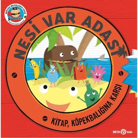 Resim Nesi Var Adası Kitap Köpek Balığına Karşı - 3+ Yaş 