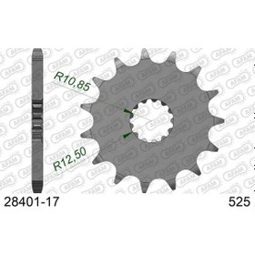 Resim Afam Suzukı Dl1000 V-strom / Kawasakı Zx-10r Çelik Ön Dişli 525 