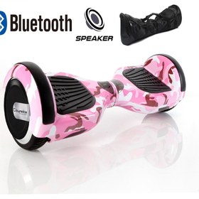Resim CityMate Smart Balance Elektrikli Kaykay Hoverboard Çanta Hediyeli Bluetooth Hoparlörlü Desenli 
