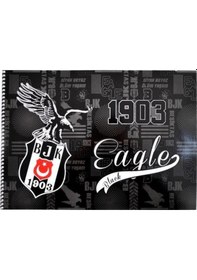 Resim Beşiktaş Lisanslı Resim Defteri 25X35Cm Spiralli 