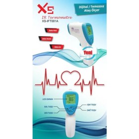 Resim Normadia Temassız Ateş Ölçer, 5-8cm Mesafe, 32-42.2°c Ölçüm Aralığı 