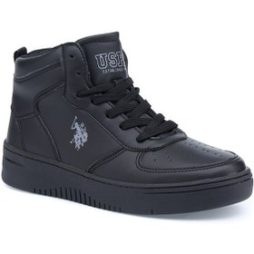 Resim U.S. Polo Assn. U.s. Polo Assn Sneaker Hi Basketbol Tarzı Boğazlı Günlük Kadın Spor Ayakkabı 