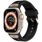 Resim Nihcase iOS Watch 8 45mm Uyumlu Kordon Krd117 Kordon 