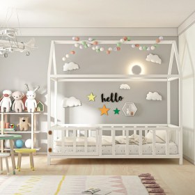 Resim Givayo Wood's Teddy Montessori Yatak Kapılı 100*200 