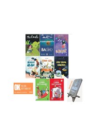 Resim Balino - Melodi - Nohut Adam - Zürafa Sözü - Dadanık - Çekilin Ben Okurum /8 Kitap Set - Anıl Basılı 