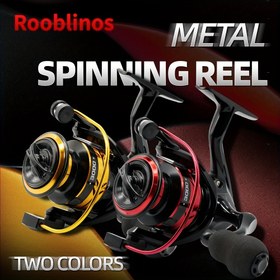 Resim ROOBLINOS YG EVA Döner Balıkçılık Makinesi - 2-Renkli (Sarı/Kırmızı) Ergonomik Tutma Kolu, Dayanıklı Plastik Yapı, Tatlı Su ve Tuzlu Su Balıkçılığı için Pürüzsüz Sürükleme Sistemi, Ambidextrous Tasarım, Balıkçılık Makinesi, Tuzlu Su Balıkçılığı Ekipmanı, Şık Balıkçılık Ekipmanı, Sağlam Balıkçılık Ekipmanı, Tuzlu Su Balıkçılığı, Hafif Ekipman, Balıkçılık Makinesi Kombinasyonu, Balıkçılar 