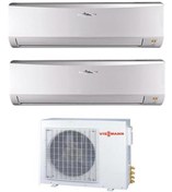 Resim Viessmann Vitoclima Multi 1+2 Sistem (O2F3050M2) 9+12 İç 5,2 kw Dış Ünite 