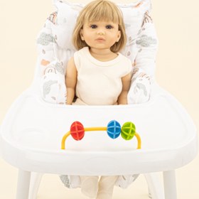 Resim Mama Sandalyesi Minderi - Yeşil Gökkuşağı 