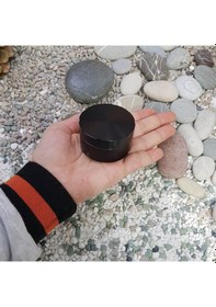 Resim Siyah 55 MM Grinder Alloy Herbal Öğütücüsü Parçalayıcı Rb88sy 