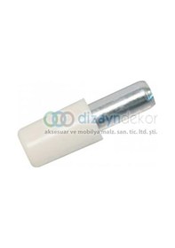 Resim Plastik Başlı Metal Raf Pimi 5 Mm 