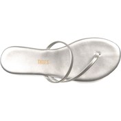 Resim Tkees Kadın Silver Tek Bant Şık Günlük Parmak Arası Terlik 
