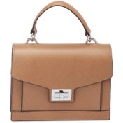 Resim Kahverengi Deri Kadın El Çantası - S24K1BC80266-U7J 