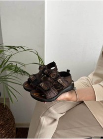 Resim Behtah Kundura Erkek Çocuk Günlük Cırtlı Sandalet Rahat Tabanlı 