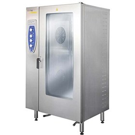 Resim Öztiryakiler Konveksiyonel Buharlı Fırın-Gazlı-20 GN 2/1-kit arabalı 