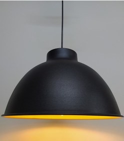 Resim Riolight Retro Siyah Içi Gold Tekli Metal Sarkıt (538296357) 