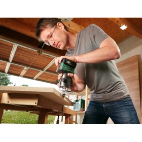 Resim Bosch Advancedtrimrouter 18V-8 Akülü Freze Makinesi 