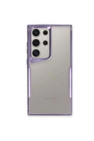 Resim artlab Art Galaxy S25 Ultra Kılıf Boyi Silikon Kapak - Derin Mor Lab 