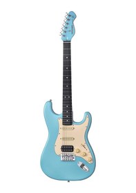 Resim Mooer Msc10 Pro Elektro Gitar Daphne Blue 