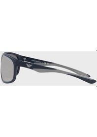 Resim Emporio Armani Erkek Gözlük 0Ea4199U 5088Z3 65 Mat Mavi-Gümüş 