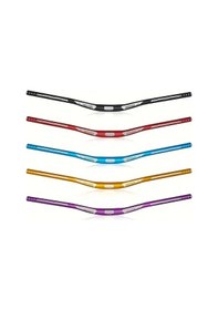 Resim Xuweiwei Red Sleek Handlebar Alüminyum Bisiklet Gidon Bmx Bisiklet Aksesuarları Kırmızı 