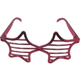 Resim Parti Gözlük Plastik Camsız Panjur Yıldız Şekilli Bakır 14x6 Cm Tüm Yaşlar 