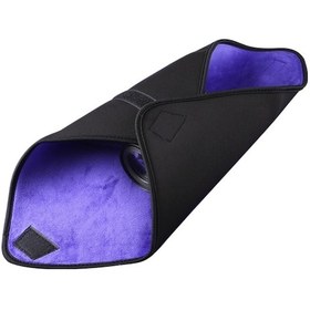 Resim Sones Yüz Katlamalı Kumaş Fotoğraf Makinesi Slr Astar Lens Çantası Kalınlaştırıcı Sarılmış Kumaş Artı Kadife, Boyut: 45x45cm Mor 