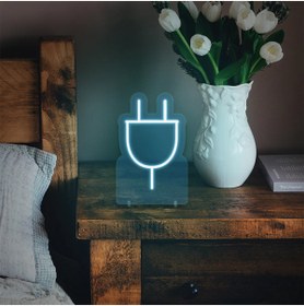 Resim HONEY CONCEPT masa üstü priz neon led 