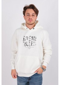 Resim Cazador 5177 Erkek 3 İplik Sweatshirt Ekru 
