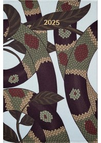 Resim Moleskine Özel Seri Snake Leaves 12 Ay Haftalik Ajanda + Vegea Ma Çok Renkli 