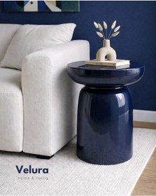 Resim Fargo Mantar Yan Sehpa - Lacivert Lacivert 