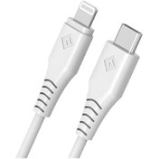 Resim Novoo Type-C iPhone Lightning 1.8 Metre Hızlı Şarj Kablosu Siyah 