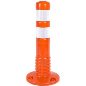 Resim İleri Trafik Delinatör 45 x 8 cm TPE Petekli, Esnek Duba 