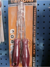 Resim ABAYS Kontrol kalemi tornavida 