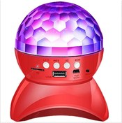 Resim Lisa Butik Dönen Işıklı Disko Topu Mp3 Usb Çalar Speaker Bluetooth Hoparlör L-740 