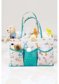 Resim Bebek Bakım Çantası, Mavi, 30 X 20 X 21 Cm Desenli Çok Renkli 