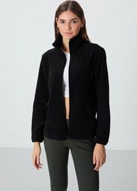 Resim TOMMY LIFE TOMMYLIFE Rahat Form Dik Yaka 2li Paket Siyah-Çağla Polar Sweatshirt, 97173 