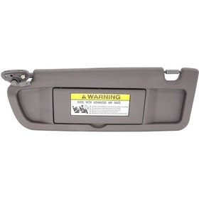 Resim Moveevo Honda Civic 2006-2011 Sol Taraf Siyah Güneşlik Paneli Işık Yok 