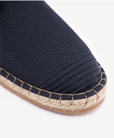 Resim Yargıcı Triko Örme Bağlı Espadril Lacivert 