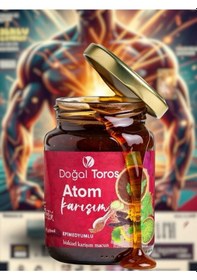 Resim Doğal Toros Atom 240 Gr Karışık Ballı Bitkisel Macun 